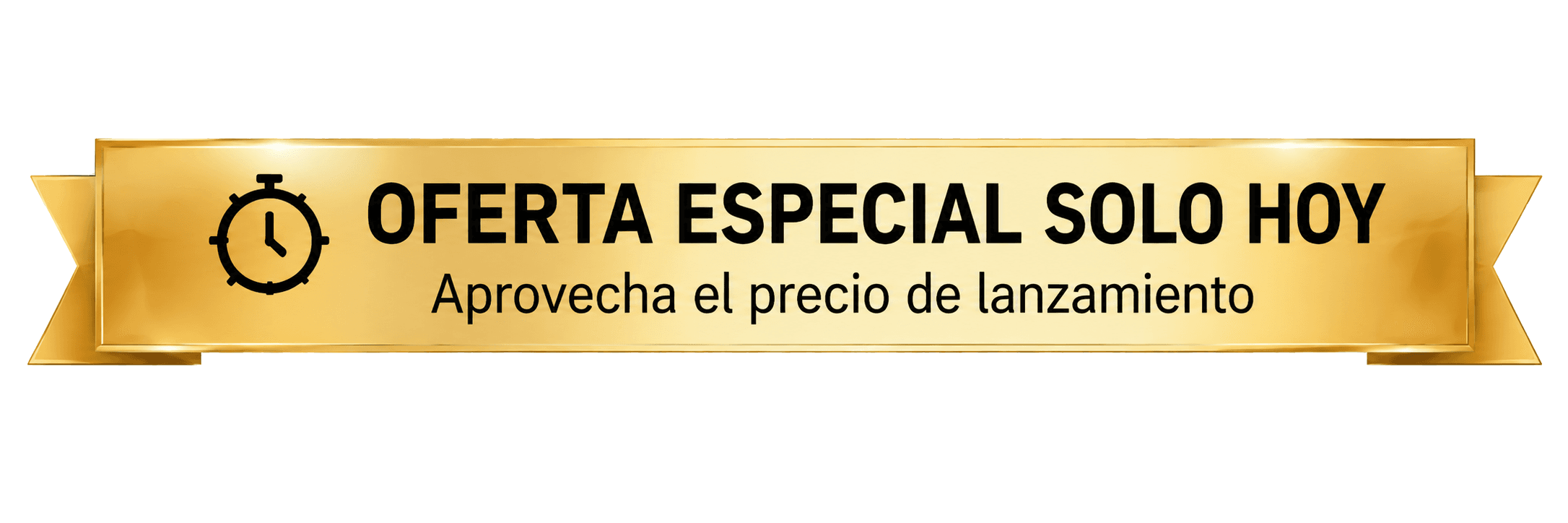 Oferta especial solo hoy — Aprovecha el precio de lanzamiento